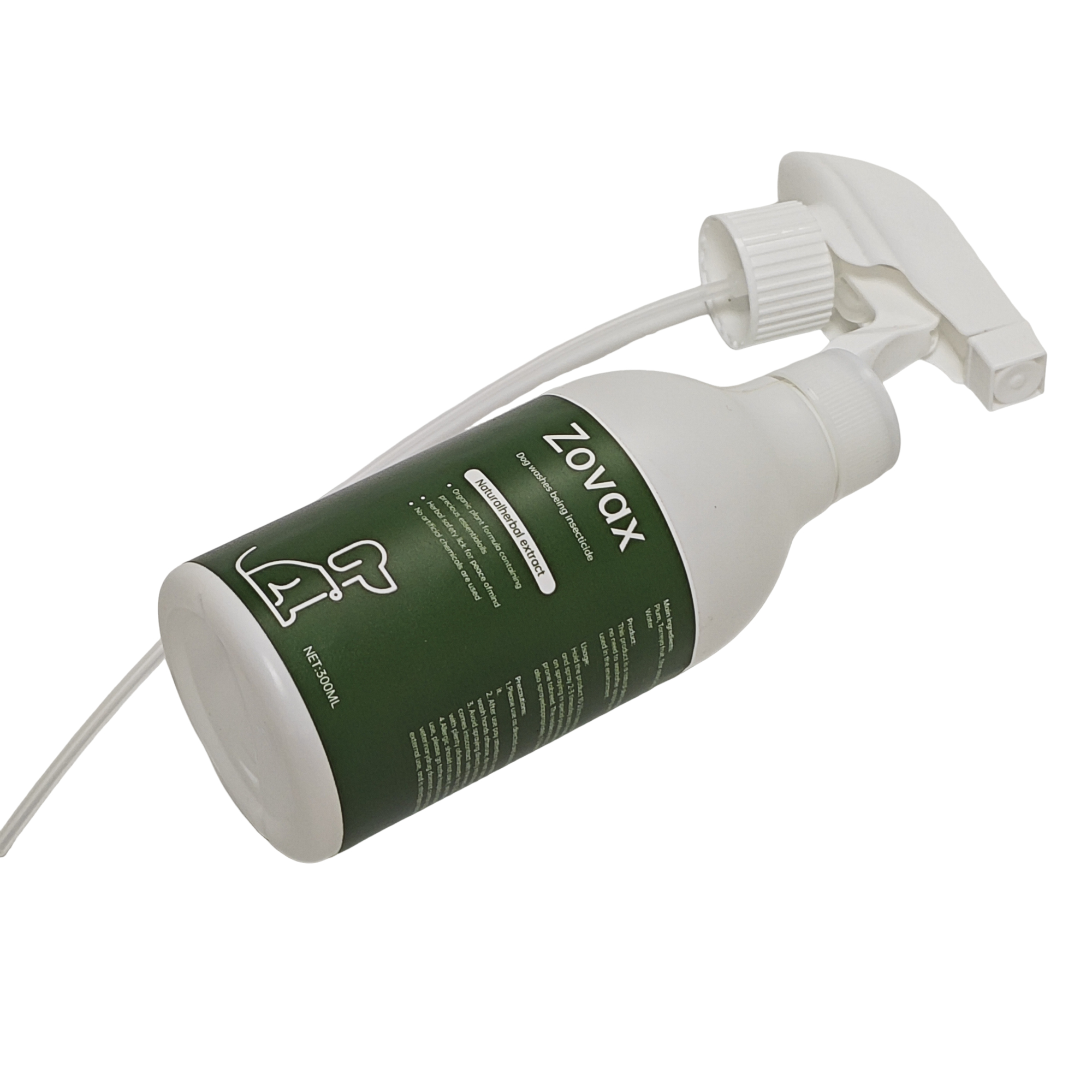 Zovax Natural Herbal Dog Washes Being Insecticide, Pet-Friendly Flea & Tick Control (300ml) - Image 5